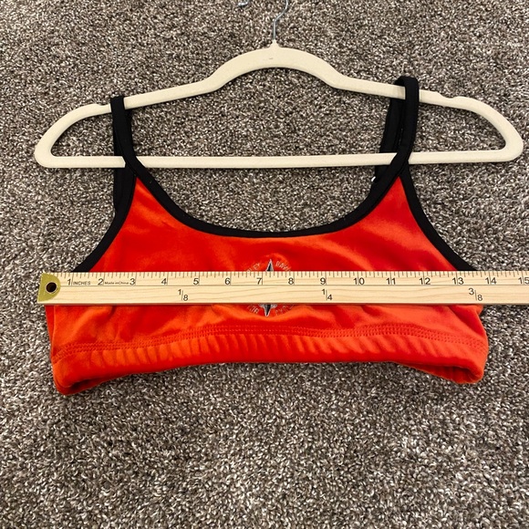 Harley Davidson Logo Vintage Velvet Sports Bra Top - Picture 7 of 10